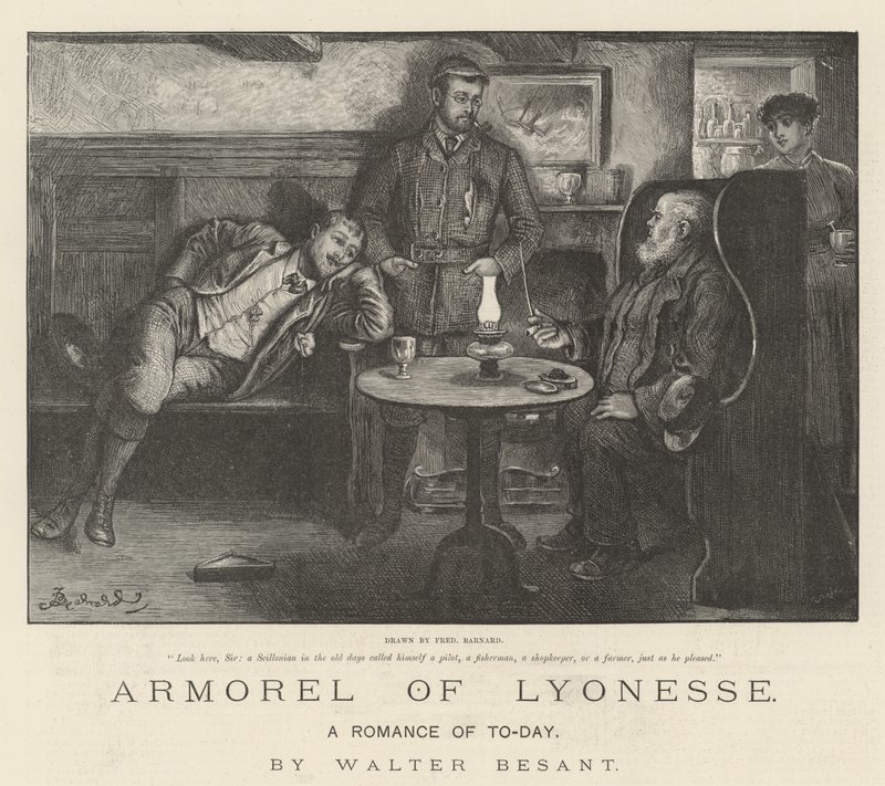 Armorel von Lyonesse, Eine Romanze von Heute, von Walter Besant von Frederick Barnard
