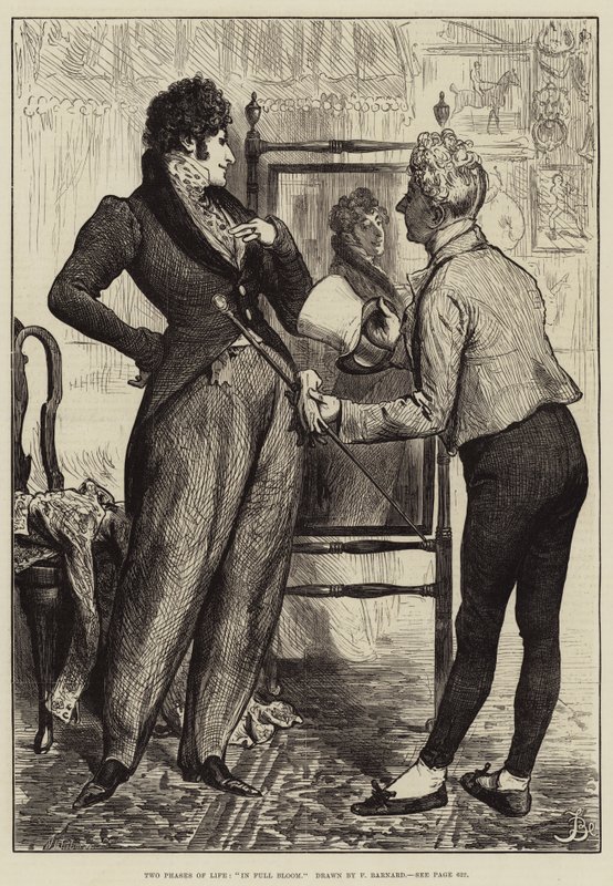 Zwei Lebensphasen, In voller Blüte von Frederick Barnard
