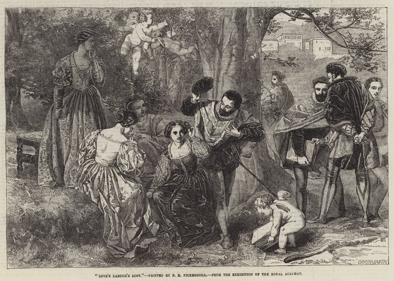 Verlorene Liebesmüh von Frederick Richard Pickersgill