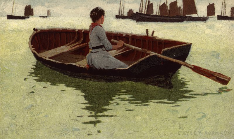Ein Septembermorgen von Frederick Cayley Robinson