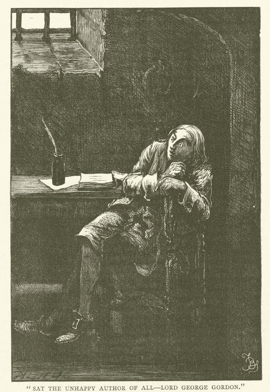 Illustration für Barnaby Rudge von Frederick L. Bernard