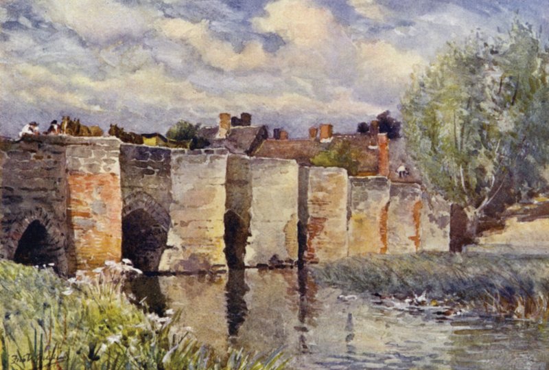 Bidford Bridge von Frederick William Newton Whitehead