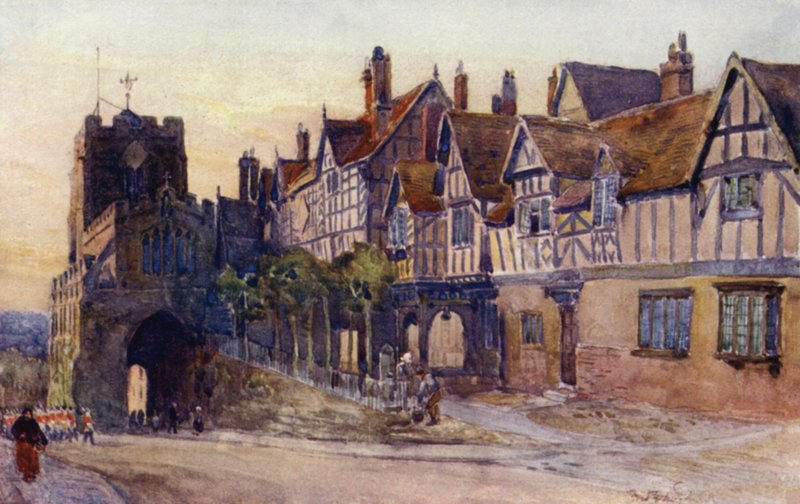 Leicesters Hospital, Warwick von Frederick William Newton Whitehead