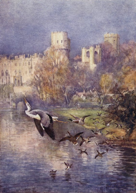 Warwick Castle von Frederick William Newton Whitehead