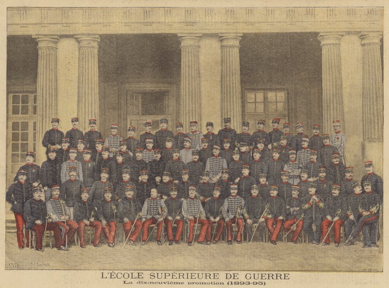 19. Klasse der École Supérieure de Guerre von French School