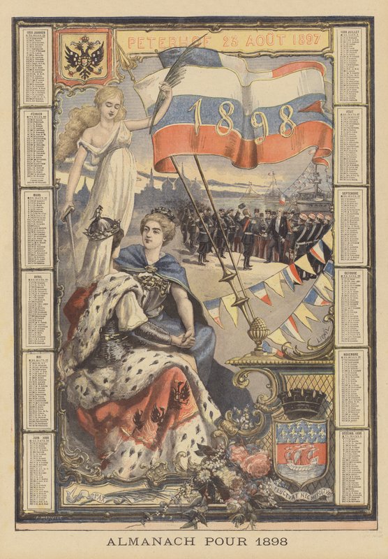 Almanach für 1898 von French School