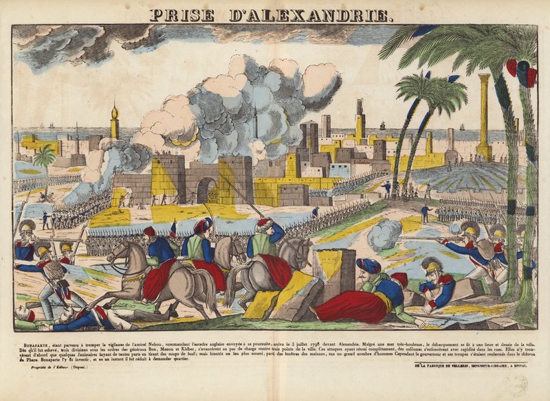 Einnahme von Alexandria von French School