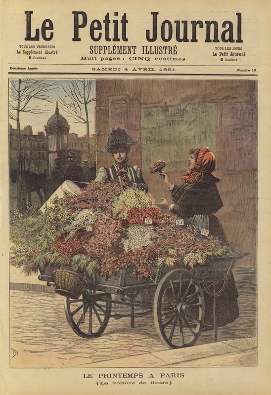 Frühling in Paris von French School