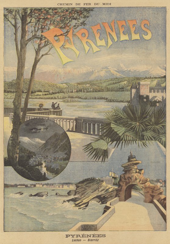 Die Pyrenäen von French School