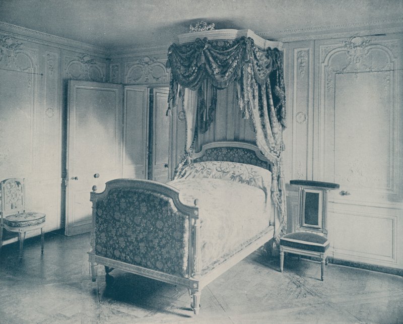 Bett von Marie Antoinette, Versailles von French Photographer