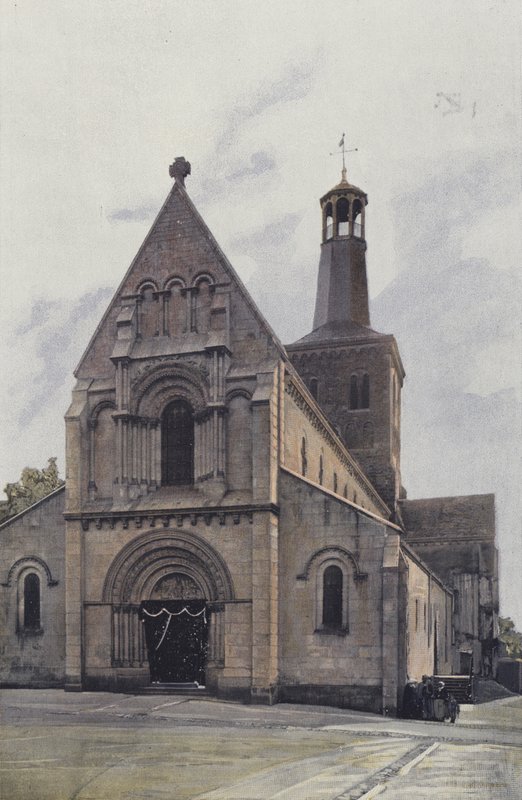 Chateau-Gontier, Kirche Saint-Jean, Ensemble SO von French Photographer