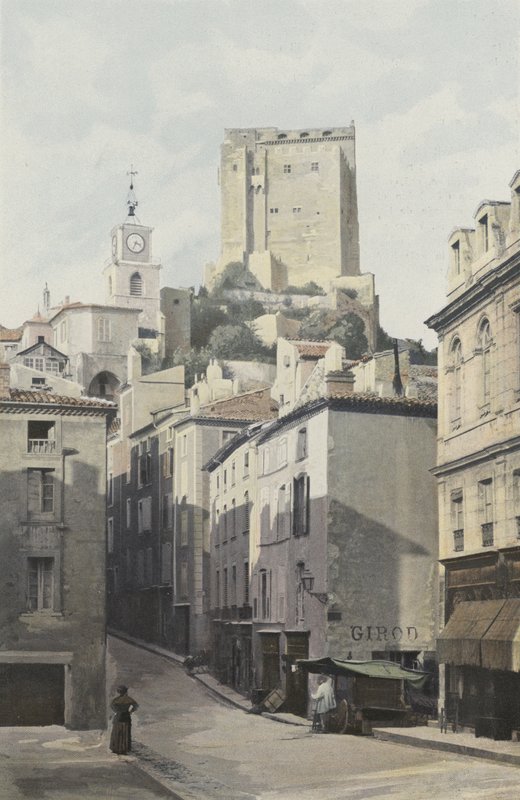Crest, Turm, Stadtseite von French Photographer