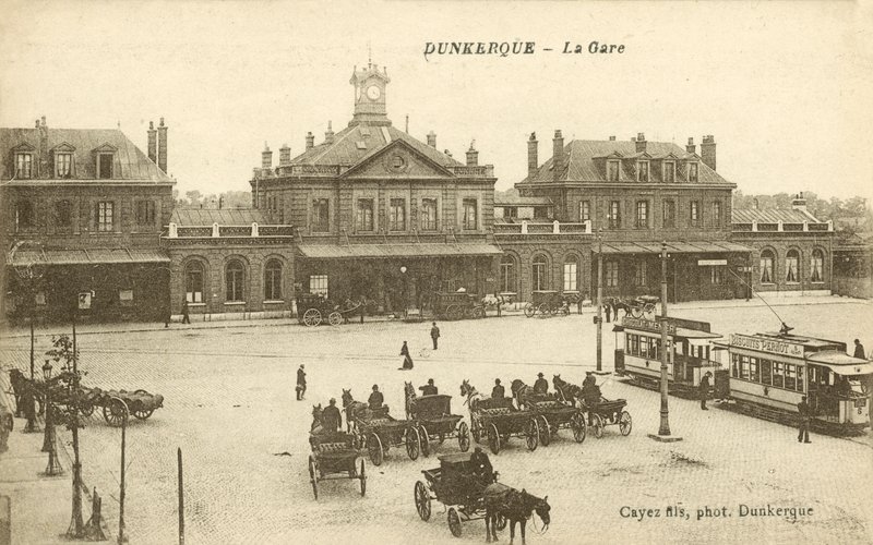 Dunkerque, Der Bahnhof von French Photographer