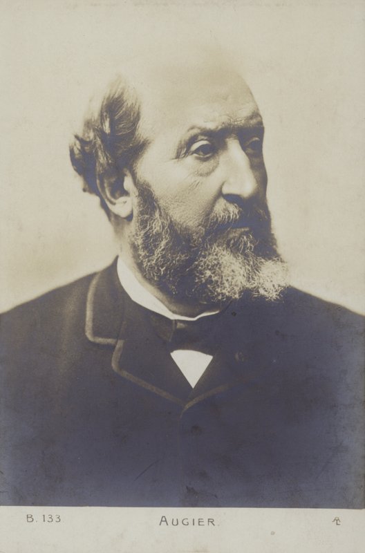 Emile Augier (1820-1889), französischer Dramatiker von French Photographer