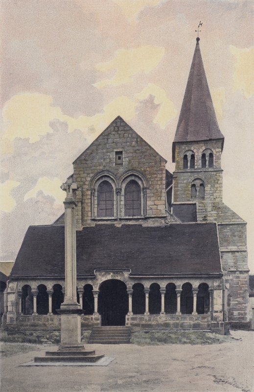 Hermonville, Kirche, Fassade W von French Photographer