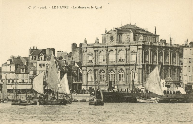 Le Havre, das Museum, der Kai von French Photographer