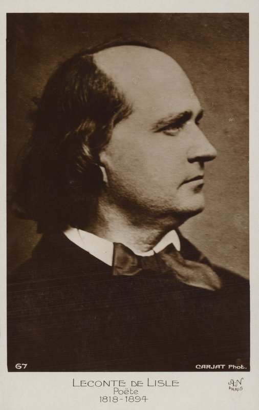 Leconte de Lisle (1818-1894), französischer Dichter von French Photographer
