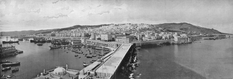 Panorama von Algier von French Photographer