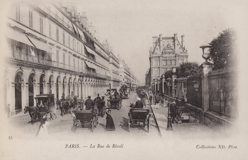 Paris, Rue de Rivoli von French Photographer