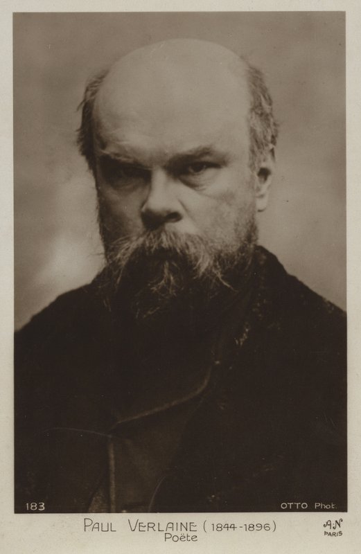 Paul Verlaine, französischer Dichter von French Photographer