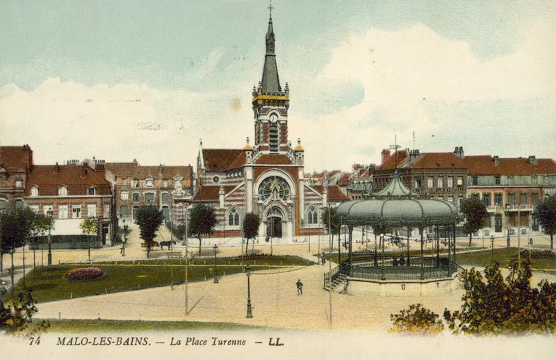 Place Turenne, Malo-les-Bains von French Photographer