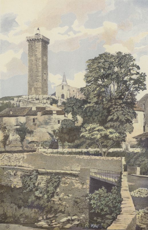 Saint-Martin-de-Brome, Donjon und Kirche von French Photographer