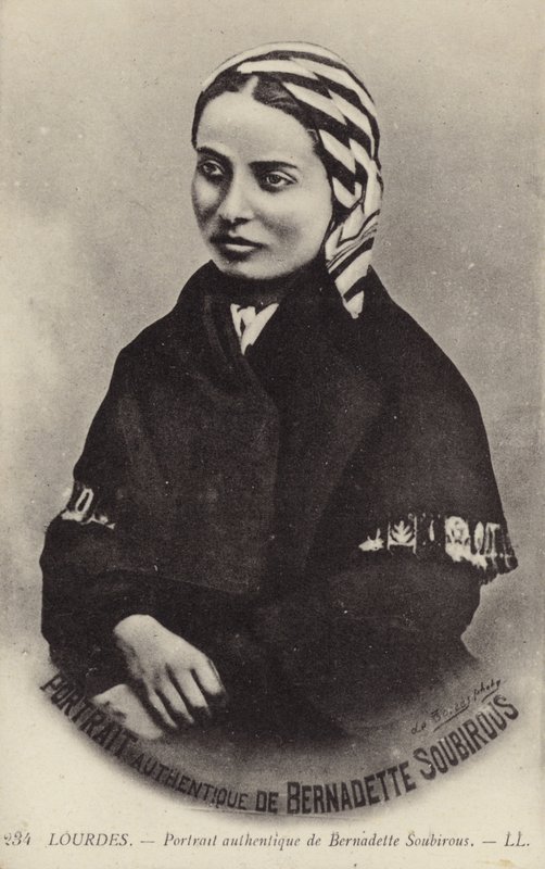 Heilige Bernadette von Lourdes von French Photographer