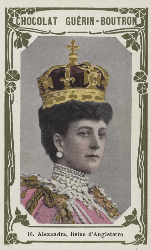 Alexandra, Königin von England von French School