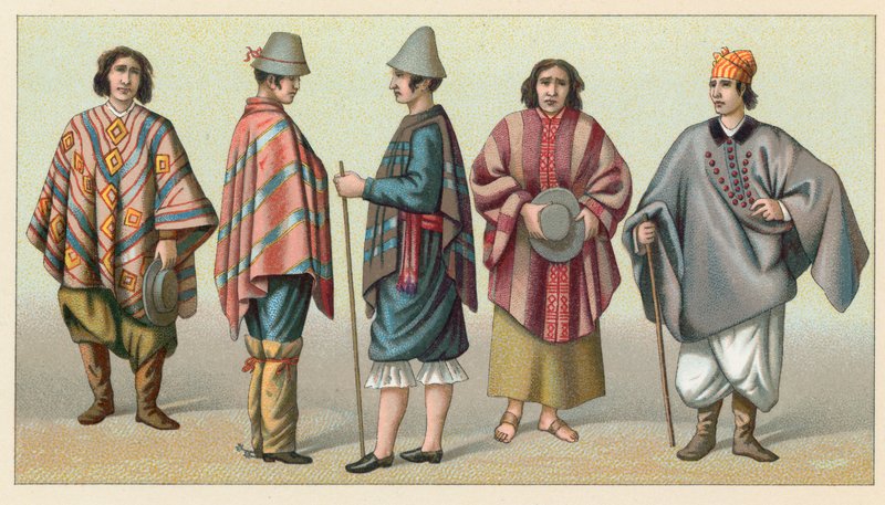 Amerikanisches Kostüm von French School