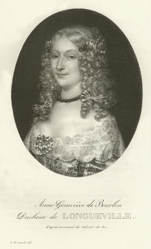 Anne-Genevieve de Bourbon, Herzogin von Longueville von French School