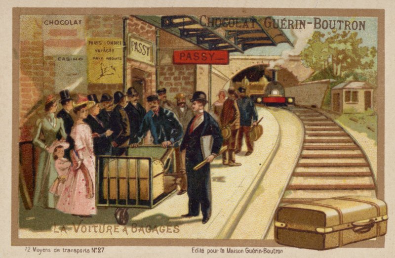 Gepäckwagen von French School