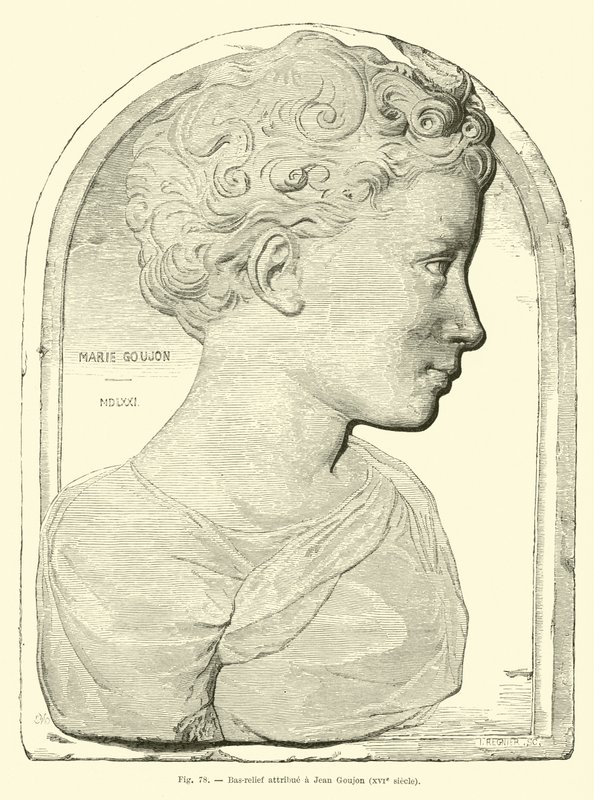 Basrelief zugeschrieben Jean Goujon von French School