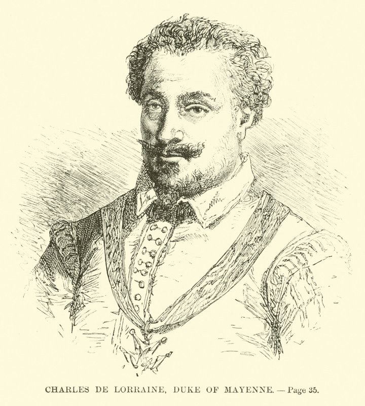 Charles de Lorraine, Herzog von Mayenne von French School