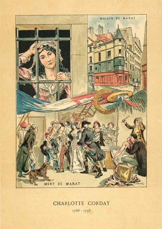 Charlotte Corday von French School