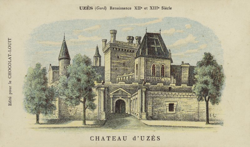 Schloss Uzès, Gard von French School