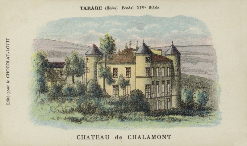 Schloss Chalamont, Tarare, Rhone von French School