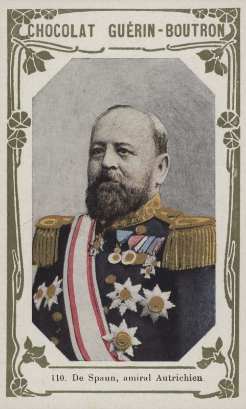 De Spaun, österreichischer Admiral von French School