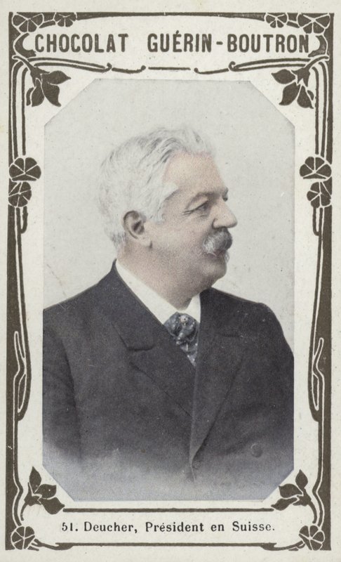 Deucher, Präsident der Schweiz von French School