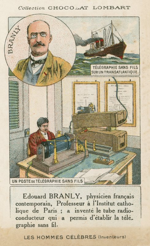 Edouard Branly, Französischer Physiker und Erfinder von French School