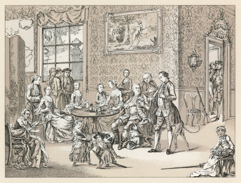 England Kostüm von French School
