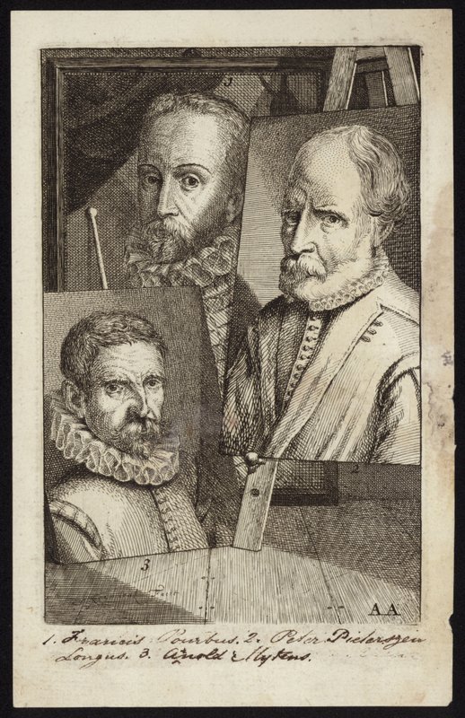 Frans Pourbus, Pieter Pieterszen und Arnold Mytens von French School