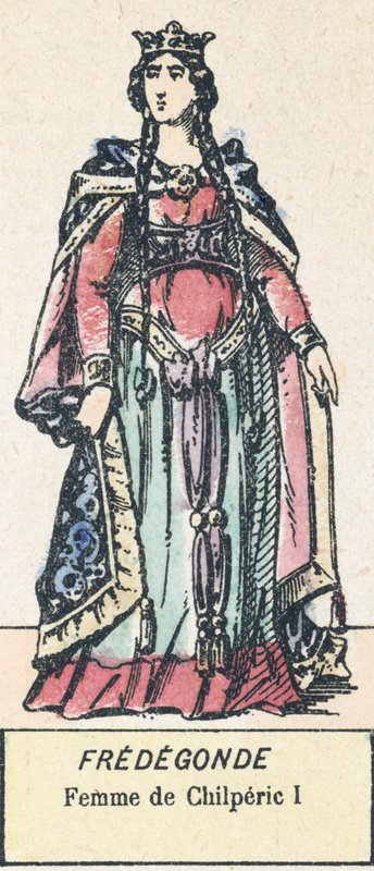 Fredegunde, Frau von Chilperich I. von French School