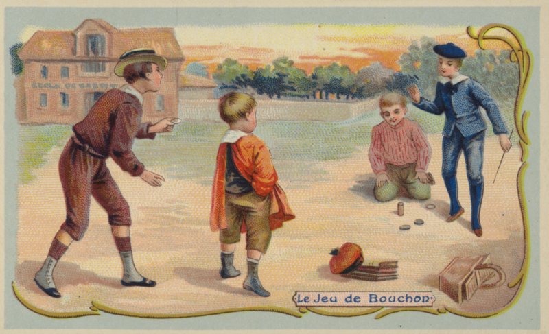 Ringwurfspiel von French School