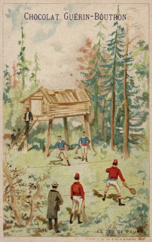 Tennisspiel von French School