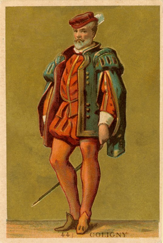 Gaspard de Coligny von French School