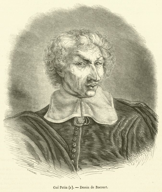 Gui Patin (Gravur) von French School