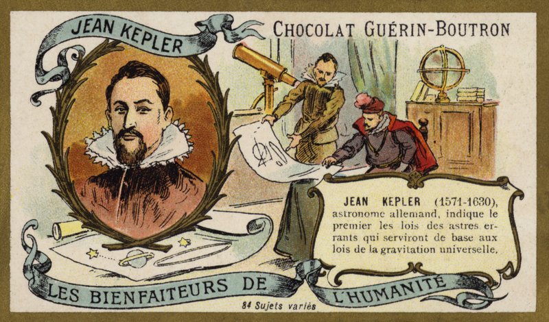 Johannes Kepler, deutscher Astronom von French School