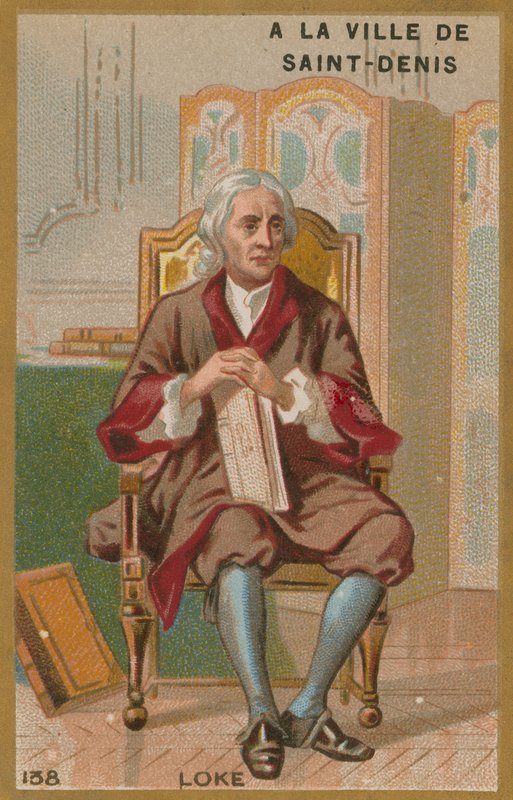 John Locke, englischer Aufklärungsphilosoph von French School