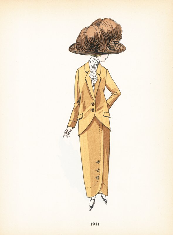 Damenmode, 1911 von French School