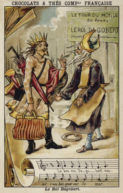 Le bon roi Dagobert, französisches Lied von French School
